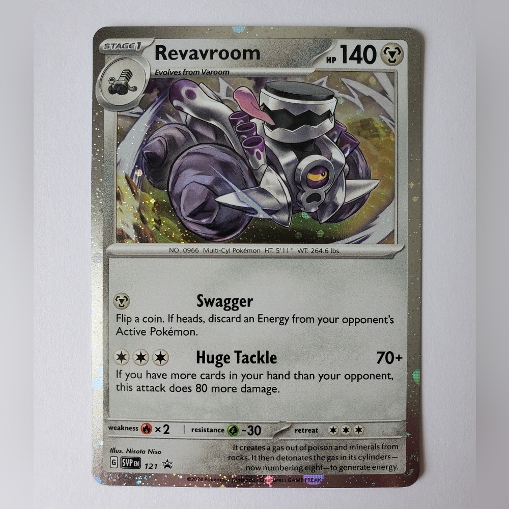 🟠 Revaroom 121 | Scarlet & Violet Promo| Cosmos Holo | NM | Pokemon TCG Card